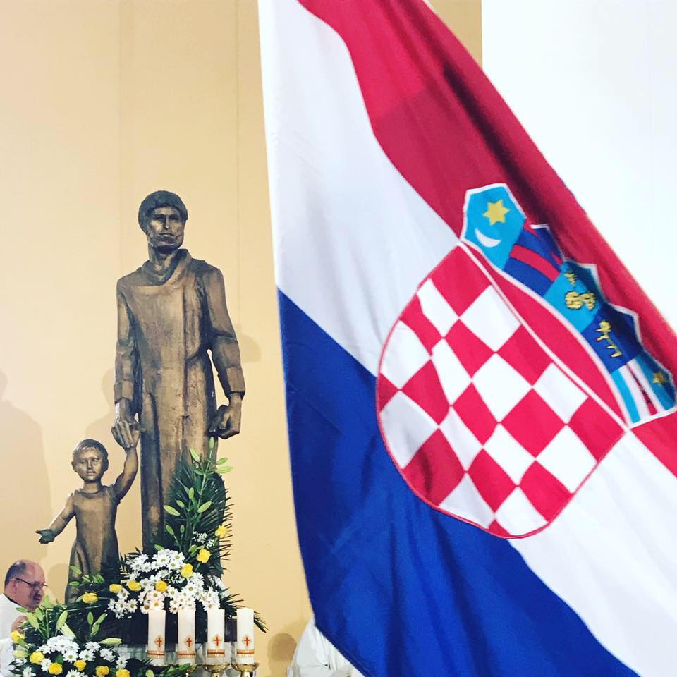 sveti josip i hrvatska zastava